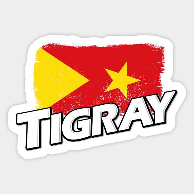 Tigray Region flag Tigray Sticker TeePublic